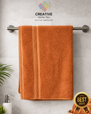 1pc Bath Towel(Orange)
