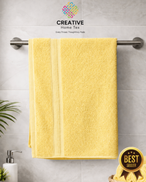 1pc Bath Towel(Yellow)