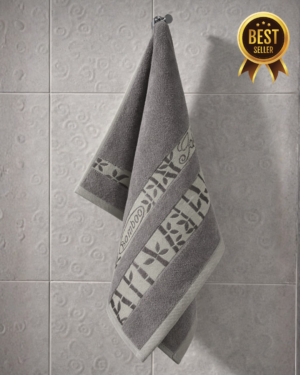 1pc Bath Towel Bamboo Gold(Grey)