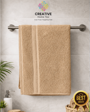 1pc Bath Towel(Light Brown)