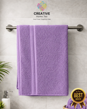 1pc Bath Towel(Light Purple)