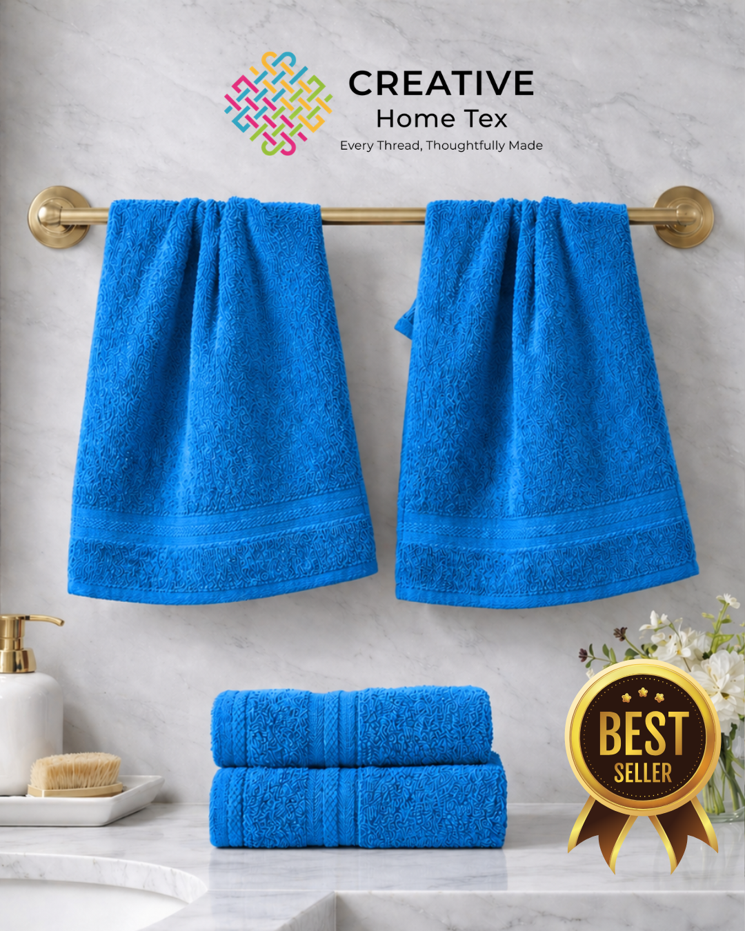 4pc-hand-towel-combolight-blue