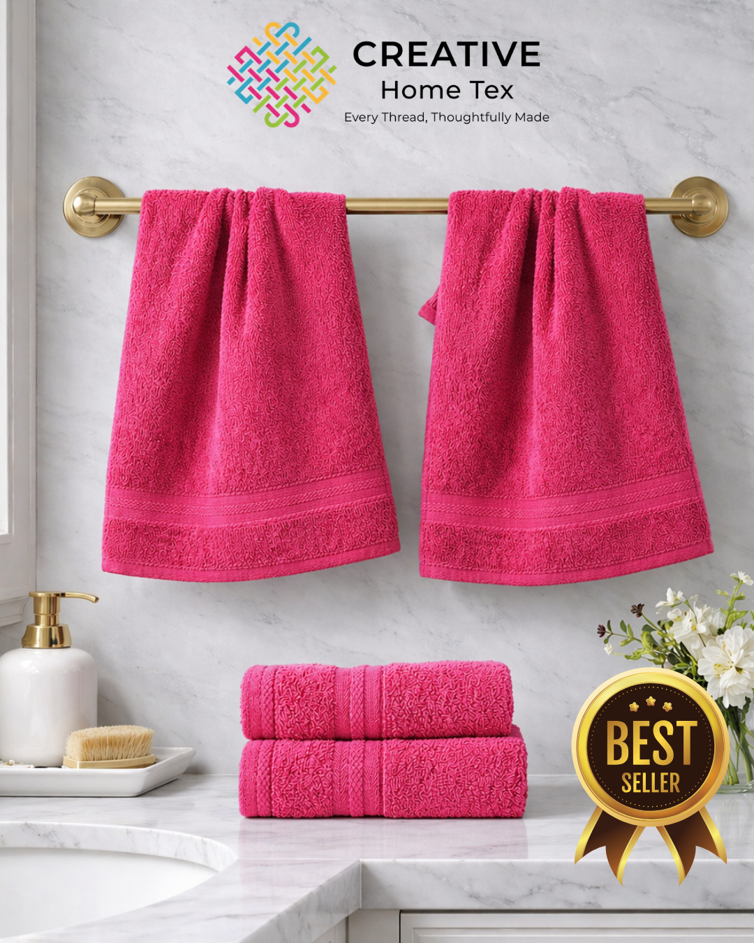4pc-hand-towel-combopink