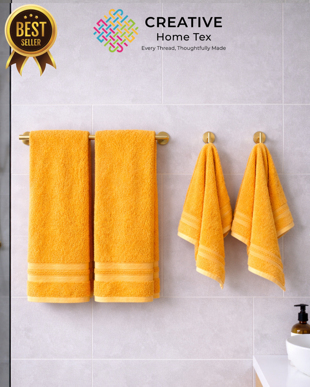 4pc-hand-towel-comboblue-bell-orange