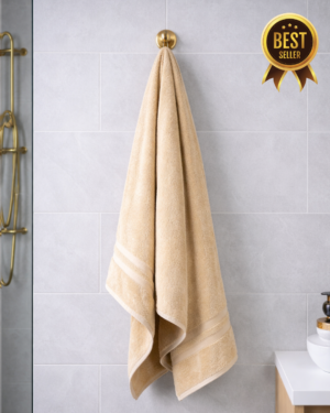 1pc Bath Towel Combo(Blue Bell Dark Beige)
