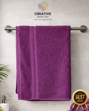 1pc Bath Towel(Purple)