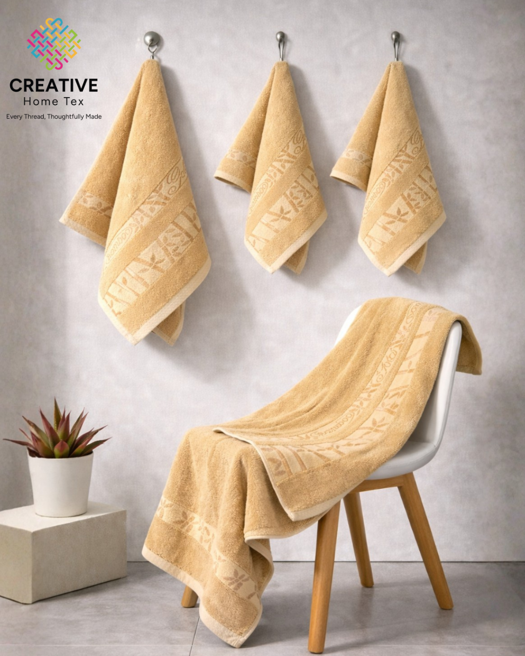 2pc-bath-2pc-hand-towel-bamboo-goldlightbeige