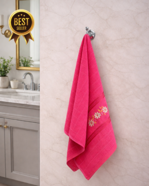 1pc Bath Towel Dove Bath(Pink)