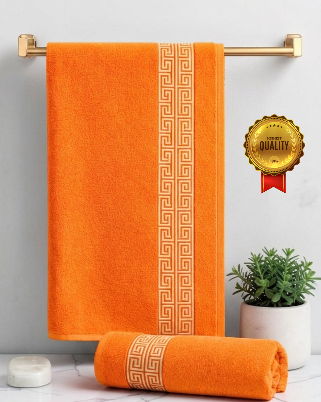 2pc-bath-towel-combo-golden-greek-orange