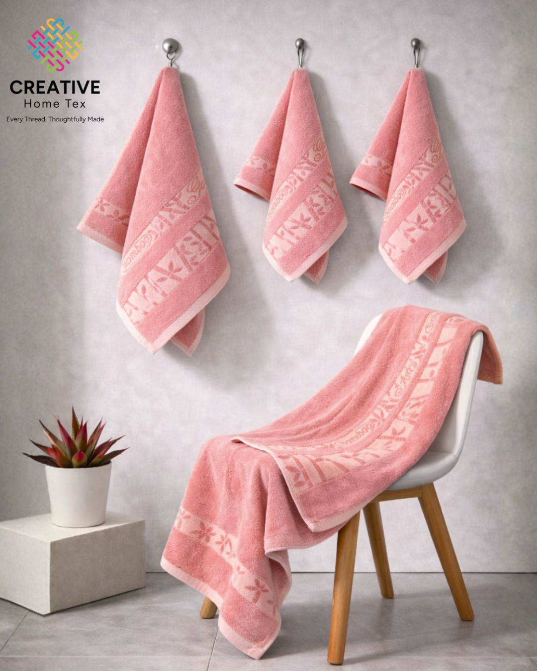 2pc-bath-2pc-hand-towel-bamboo-goldsoftpink
