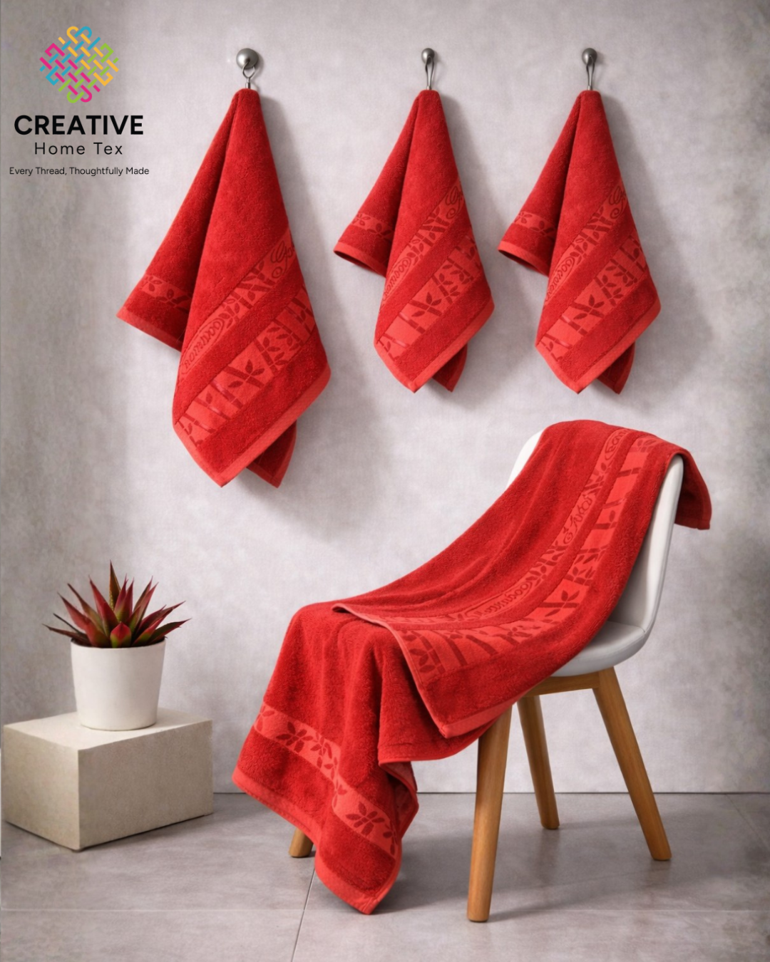 2pc-bath-2pc-hand-towel-bamboo-goldred
